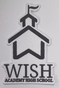 WISH Academy High School Embroidered Patches