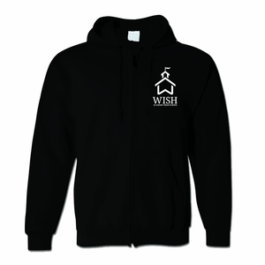 WISH Academy High School Full-Zip Hoodie Sweatshirt (house)