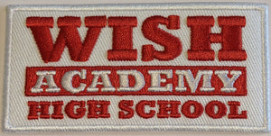 WISH Academy High School Embroidered Patches