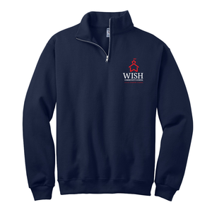 WISH Community School Collared Sweatshirt