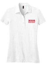 Load image into Gallery viewer, Ladies Slub Polo Community School Logo Fitted Polo