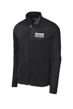 Load image into Gallery viewer, WISH Academy High School Men&#39;s Track Jacket Block Lettering