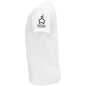 House Left Sleeve Print Women's Cut V-Neck T-Shirt (WAHS)