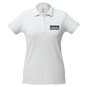 WISH Academy High School Fitted Polo (BLOCK LETTERING)