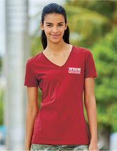 Load image into Gallery viewer, WISH Academy High School Relaxed V-Neck T-shirt