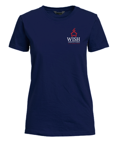 WISH Community Red School House (Girls'/Women's) T-Shirt