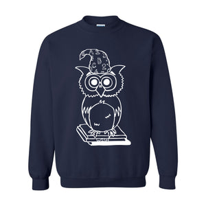 Wizard Owl Crewneck Sweatshirt