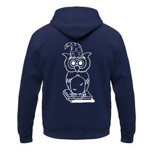 Wizard Owl Pullover Hoodie Sweatshirt