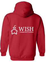 Load image into Gallery viewer, WISH Community School Full-Zip Hoodie Sweatshirt