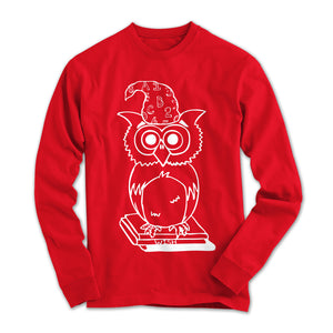 Owl Logo Youth Long Sleeved T-shirt